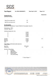 Tkanina w ciemnozielonym kolorze na certyfikaty SGS Jacket